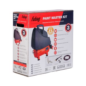 FUBAG Компрессорный набор Paint Master Kit безмасляный компрессор + 3 предмета в Владимире фото