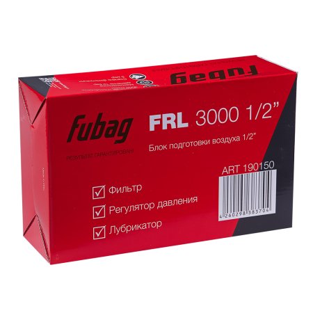 FUBAG Блок подготовки воздуха FRL 3000 1/2 дюйма  в Владимире фото