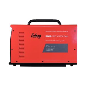 Полуавтомат сварочный инверторный FUBAG INMIG 300T W SYN PULSE с горелкой FB 400 3m в Владимире фото
