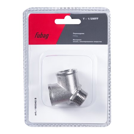 FUBAG Переходник Y - 1/2 дюйма MFF, блистер 1 шт