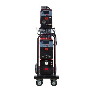 Полуавтомат сварочный FUBAG XMIG 500T DW PULSE  + подающий механизм DRIVE XMIG DW PULSE  + горелка FB 550W 3m  + блок жидкостного охлаждения Cool XMIG  + шланг-пакет 5 метров 95 мм2 14 pol с жидкостным охлаждением + тележка XM в Владимире фото