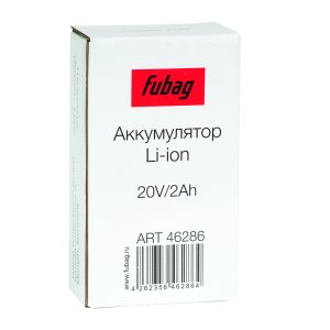 Аккумуляторная батарея FLI5S1P1202 Li-ion к бензиновым газонокосилкам FUBAG с электростартером и минирайдеру (20V/2Ah) в Владимире фото