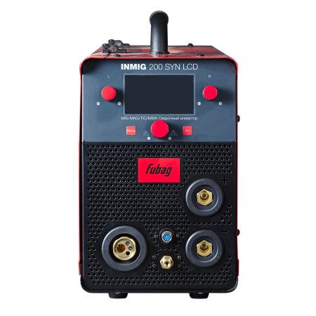 FUBAG Сварочный полуавтомат INMIG 200 SYN LCD (новый дисплей) с горелкой FB 250 3 м (FB 250 Ergo 3 м) + Маска сварщика Хамелеон IR 4-13N M + Порошковая проволока самозащитная FB 71TGS 0.8 мм_катушка 100 мм_вес 1 кг в ПОДАРОК! в Владимире фото