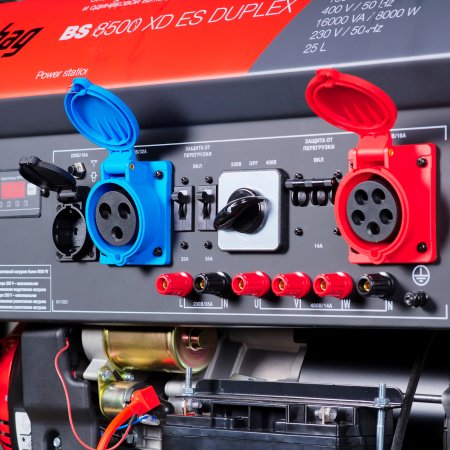 Бензиновый генератор FUBAG BS 8500 XD ES DUPLEX для одно и трехфазного режимов работы в Владимире фото