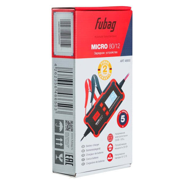Зарядное устройство FUBAG MICRO 80/12 в Владимире фото