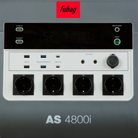 Портативная электростанция FUBAG AS 4800i (аккумулятор LiFePO4) в Владимире фото
