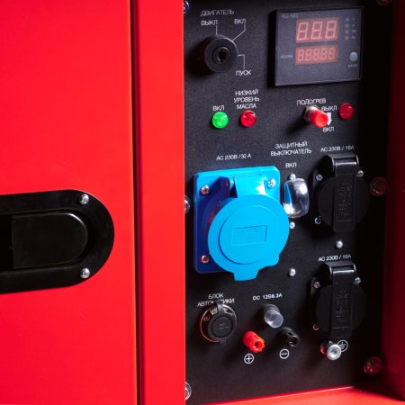 FUBAG Дизельный генератор с электростартером и коннектором автоматики DS 6500 AC ES (кожух) в Владимире фото