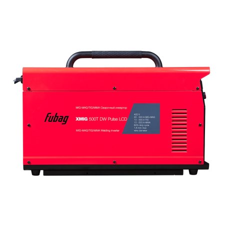 Полуавтомат сварочный FUBAG XMIG 500T DW PULSE + подающий механизм DRIVE XMIG DW PULSE  + горелка FB 550W 3 м + блок жидкостного охлаждения Cool XMIG + шланг-пакет 5 метров 95 мм2 14 pol с жидкостным охлаждением + Тележка  в Владимире фото