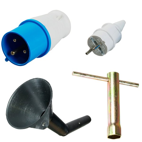 Бензиновый генератор FUBAG PRG 5000 + Комплект колес и ручек для электростанций в ПОДАРОК в Владимире фото