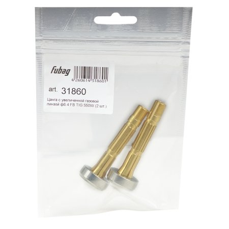 FUBAG Цанга c увеличенной газовой линзой ф6.4 FB TIG 550W (2 шт.) в Владимире фото