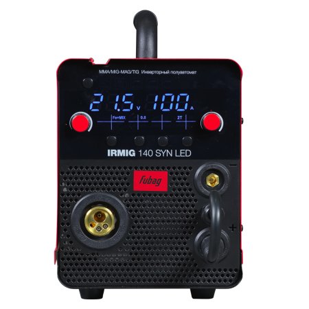 Полуавтомат сварочный инверторный FUBAG IRMIG 140 SYN LED с горелкой 150 А в комплекте в Владимире фото
