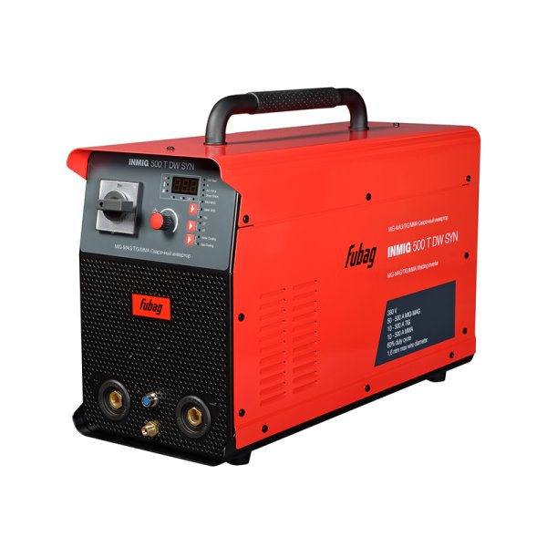 FUBAG Cварочный полуавтомат INMIG 500T DW SYN + Подающий механизм DRIVE INMIG DW SYN +Шланг-пакет 5 метров 70мм2 14 pol с жидкостным охлаждением для INMIG 500T DW SYN + Горелка FB 500 3m + Блок жидкостного охлаждения Cool 70 + Тележка для аппаратов в Владимире фото