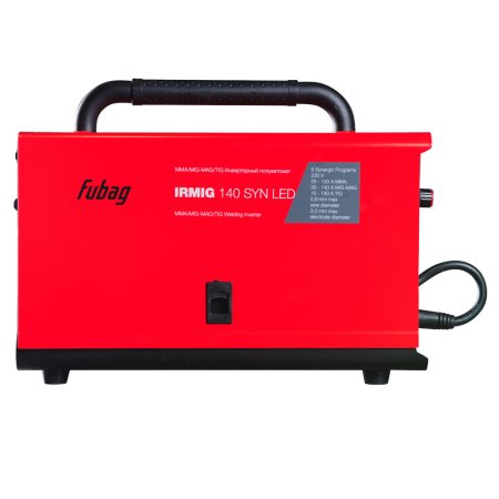 Полуавтомат сварочный инверторный FUBAG IRMIG 140 SYN LED с горелкой 150 А в комплекте в Владимире фото
