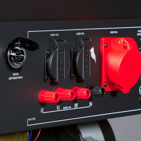 Бензиновый генератор FUBAG BS 8000 DA ES (трехфазный) с электростартером и коннектором автоматики в Владимире фото