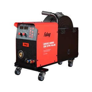 Полуавтомат сварочный FUBAG INMIG 500 T DW SYN PULSE + подающий механизм DRIVE INMIG DW SYN PULSE  + горелка FB 500 3 м + блок жидкостного охлаждения Cool 70 + тележка для аппаратов + шланг-пакет 5 метров 70 мм2 14 pol с жидкостным  охлаждением в Владимире фото