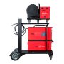 Полуавтомат сварочный FUBAG XMIG 500T DW PULSE + подающий механизм DRIVE XMIG DW PULSE  + горелка FB 550W 3 м + блок жидкостного охлаждения Cool XMIG + шланг-пакет 5 метров 95 мм2 14 pol с жидкостным охлаждением + Тележка  в Владимире фото