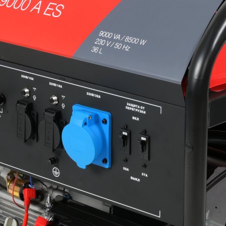 Бензиновый генератор FUBAG BS 9000 A ES с электростартером и коннектором автоматики в Владимире фото